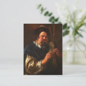 Frans Hals Art Postkarte (Stehend Vorderseite)