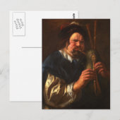 Frans Hals Art Postkarte (Vorne/Hinten)