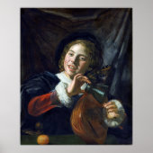 Frans Hals Boy mit einer Lute Poster (Vorne)