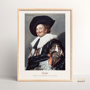 Frans Hals Laughing Cavalier Classic Elegance Poster