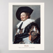 Frans Hals Laughing Cavalier Classic Elegance Poster (Vorne)