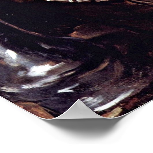 Frans Hals - Malle Babbe Poster (Ecke)