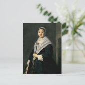 Frans Hals - Portrait einer Frau Postkarte (Stehend Vorderseite)