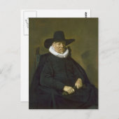 Frans Hals - Portrait eines Mannes Postkarte (Vorne/Hinten)