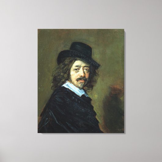 Frans Hals Selbstportrait Leinwanddruck (Vorderseite)