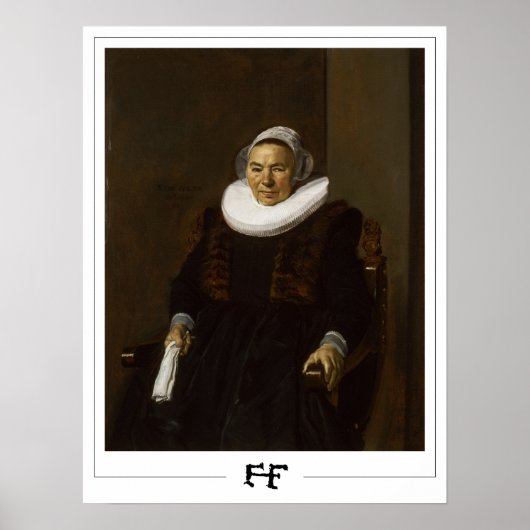 Frans Hals Zedign Art Poster #111 (Vorne)