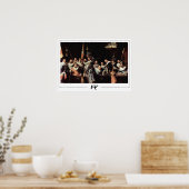 Frans Hals Zedign Art Poster #206 (Küche)