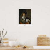 Frans Hals Zedign Art Poster #23 (Küche)