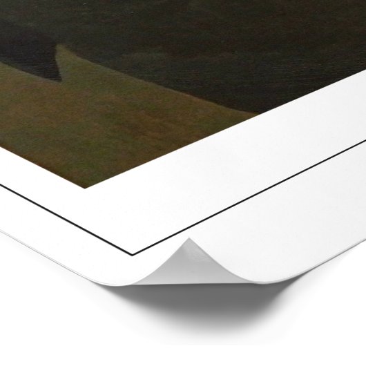 Frans Hals Zedign Art Poster #230 (Ecke)