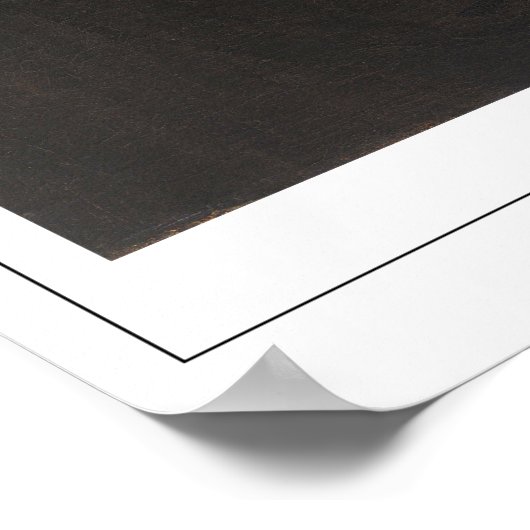 Frans Hals Zedign Art Poster #250 (Ecke)