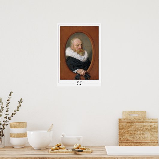 Frans Hals Zedign Art Poster #263 (Küche)