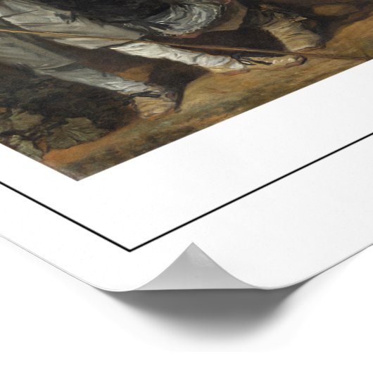 Frans Hals Zedign Art Poster #277 (Ecke)