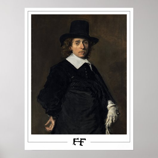 Frans Hals Zedign Art Poster #43 (Vorne)