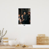 Frans Hals Zedign Art Poster #6 (Küche)