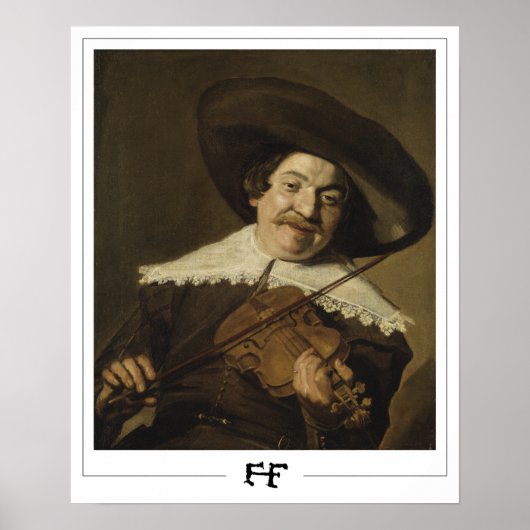 Frans Hals Zedign Art Poster #9 (Vorne)