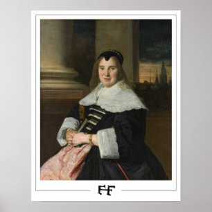 Frans Hals Zedign Kunstposter #15 Poster