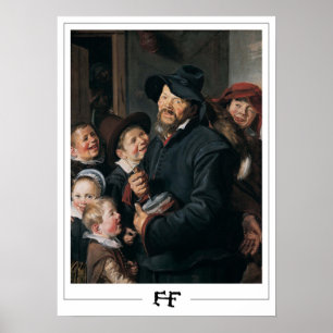 Frans Hals Zedign Kunstposter #6 Poster