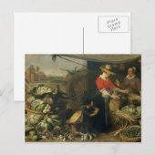 Frans Snyders - Ein Obststand Postkarte (Vorne/Hinten)