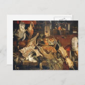 Frans Snyders - Kitchen Still Life Postkarte (Vorne/Hinten)