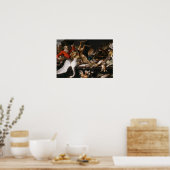 Frans Snyders - Stillleben mit totem Spiel, Obst, Poster (Küche)