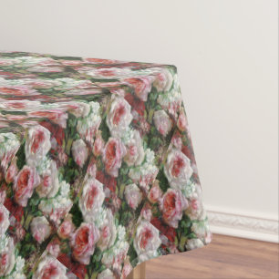 Frans Verhas Vintag Bouquet von Rose Tischdecke
