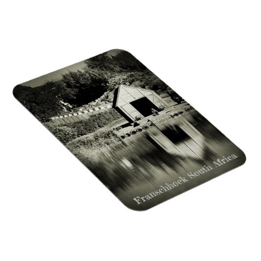 Franschhoek, Südafrika Magnet (Rechte Seite)