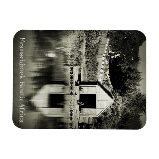 Franschhoek, Südafrika Magnet (Horizontal)
