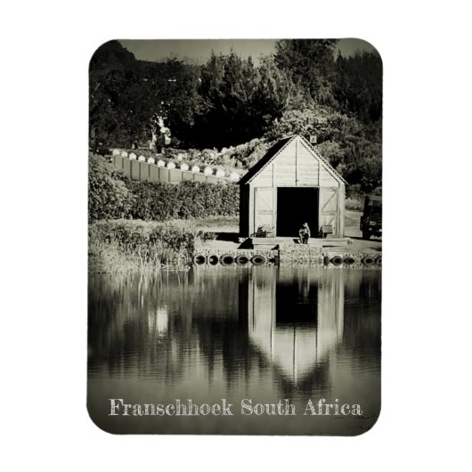 Franschhoek, Südafrika Magnet (Vertikal)