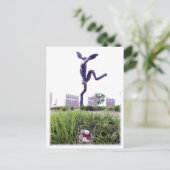 Franscious und Lennart Nijinski Hare Postcard Postkarte (Stehend Vorderseite)