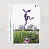 Franscious und Lennart Nijinski Hare Postcard Postkarte (Vorne/Hinten)