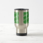 Fransen-Grenzentwurf - 2 mit Seiten versehen Reisebecher (Mittel)