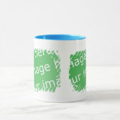 Fransen-Grenzentwurf - 2 mit Seiten versehen Tasse (Zentrum)