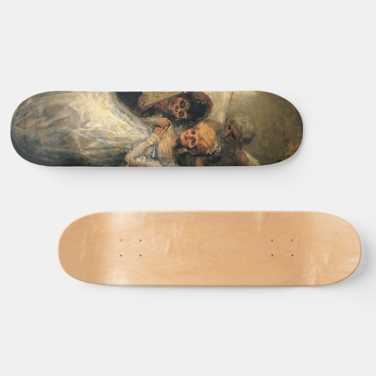 FRANSISCO GOYA UGLY FACE SKATEBOARD (Horizontal)