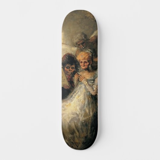 FRANSISCO GOYA UGLY FACE SKATEBOARD (Vorderseite)
