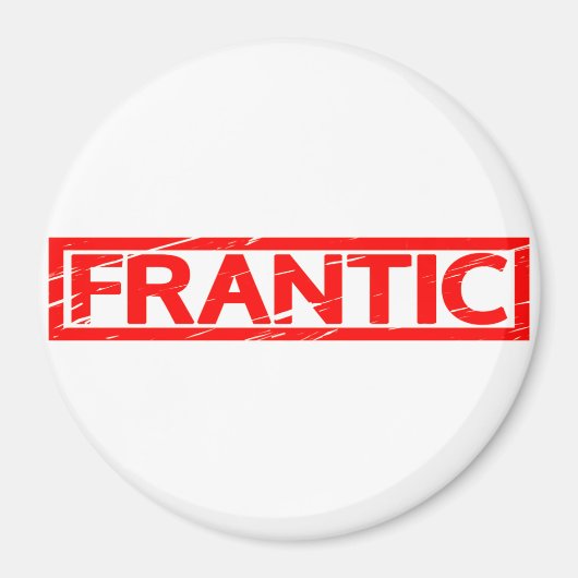 Frantic Briefmarke Magnet (Vorne)