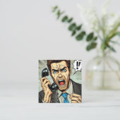 Frantic Call Telefonnummerkarte (Stehend Vorderseite)