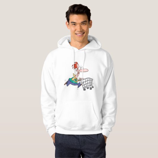 Frantic Shopper Hoodie (Vorne ganz)