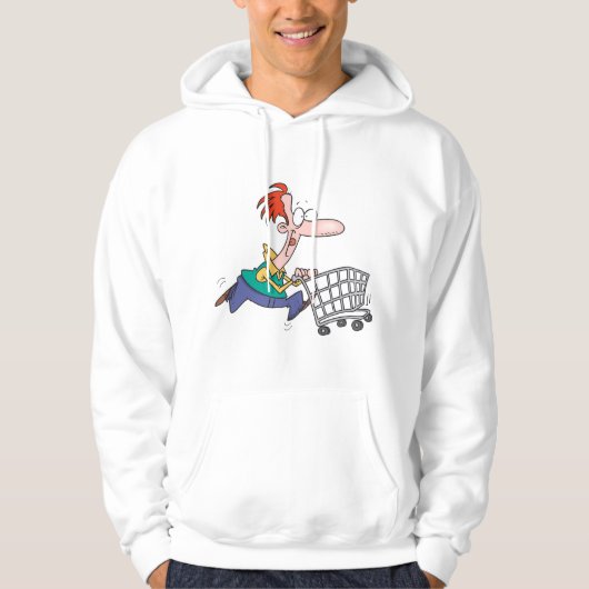 Frantic Shopper Hoodie (Vorderseite)