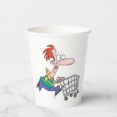 Frantic Shopper Pappbecher (Vorderseite)