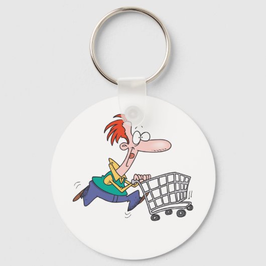 Frantic Shopper Schlüsselanhänger (Vorderseite)