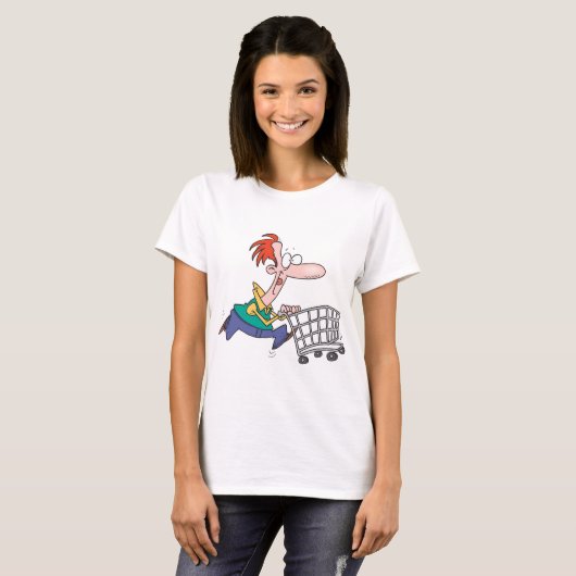 Frantic Shopper T-Shirt (Vorne ganz)