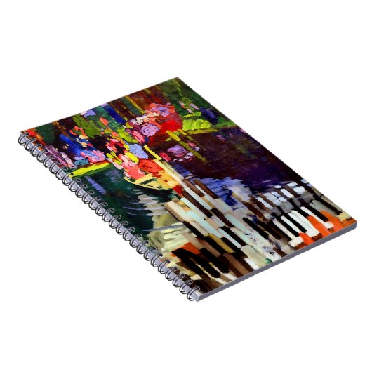 Frantisek Kupka Piano Keys Lake Notizblock (Rechte Seite)