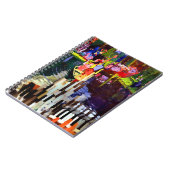 Frantisek Kupka Piano Keys Lake Notizblock (Linke Seite)