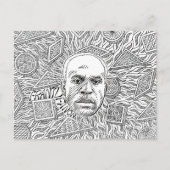 Frantz Fanon Postcard Postkarte (Vorderseite)