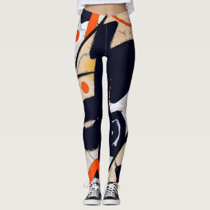 Frantz Kline herauf den Gammler Leggings