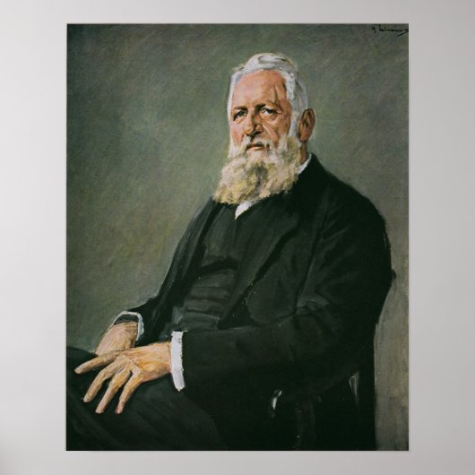 Franz Adickes Poster (Vorne)