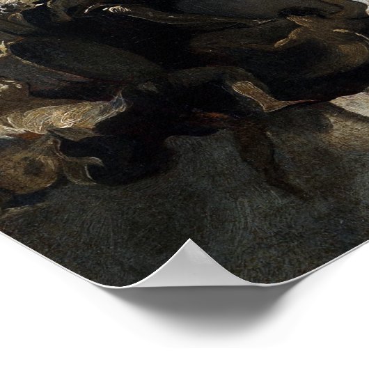 Franz Anton Maulbertsch Die Verherrlichung Poster (Ecke)