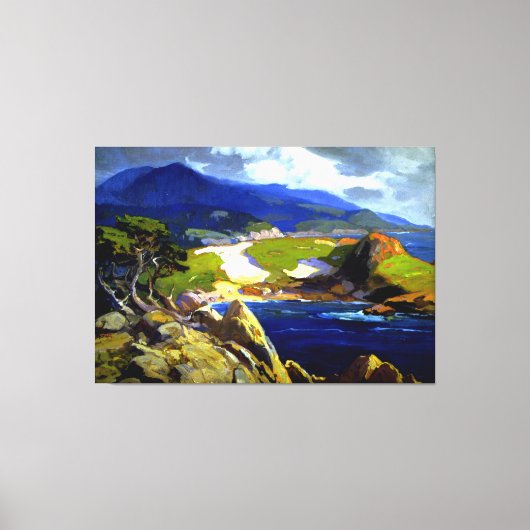 Franz Bischoff - Cypress Green Leinwanddruck (Vorderseite)