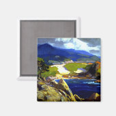 Franz Bischoff - Cypress Green, Magnet (Vorderseite/Rückseite)