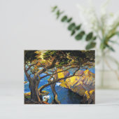 Franz Bischoff - links Geborene Bäume, Monterey Postkarte (Stehend Vorderseite)